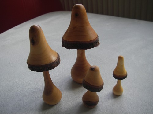 Deko pilze holz - deko-,