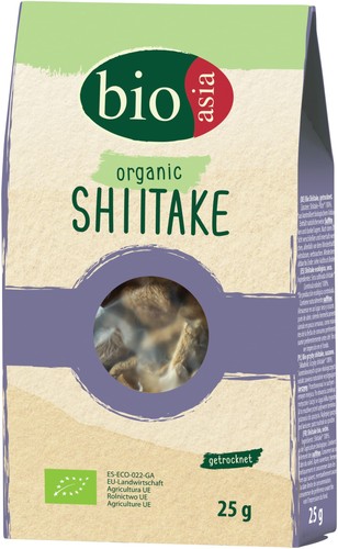 Getrocknete bio shiitake - shiitake, pilze