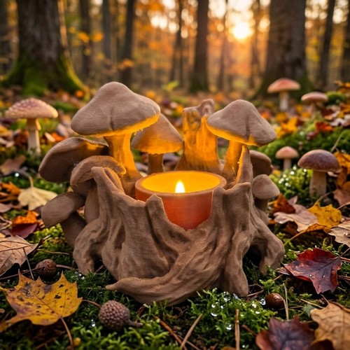 Herbstdeko herbst pilze - herbst,
